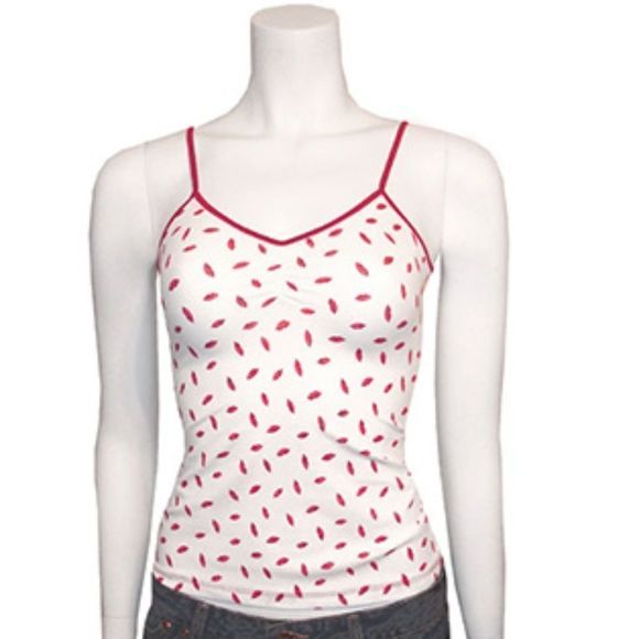 Underglam Red Lips Camisole - Picture 1 of 3